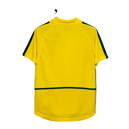 Brazil 2002 I Home Jersey - Retro Version