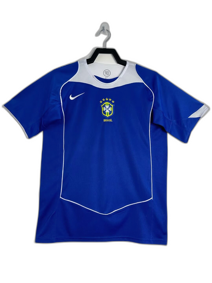 Camiseta de visitante de Brasil 2004 II - Versión retro 