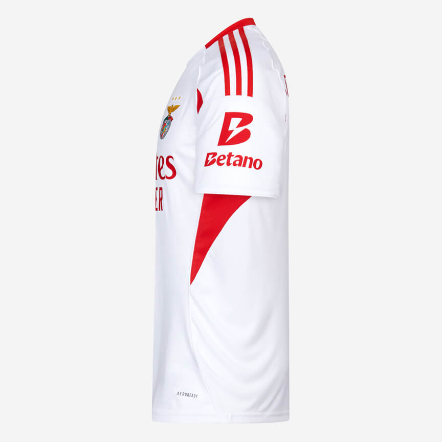 Camisola Benfica Alternativa Branca 2025/26 - ÚLTIMAS UNIDADES! 🔥🦅