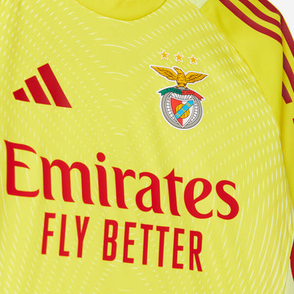 Camisola Benfica Guarda-Redes Amarela 2025/26 - ÚLTIMAS UNIDADES! 🔥🦅