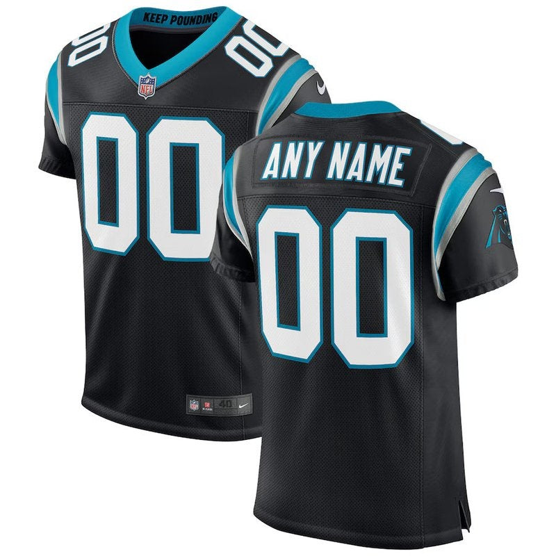 Carolina Panthers - Camiseta clásica personalizada de la NFL - Negra