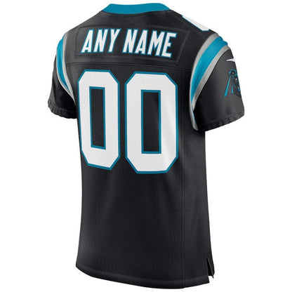 Carolina Panthers - Camiseta clásica personalizada de la NFL - Negra