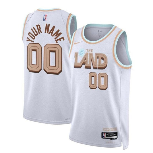Camiseta unisex de la NBA Cleveland Cavaliers 2023 - Edición Ciudad - Blanca