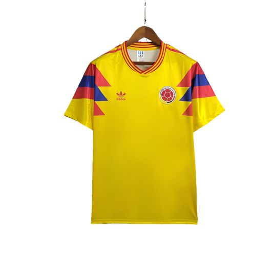 Camiseta local de Colombia 1990 - Versión retro 