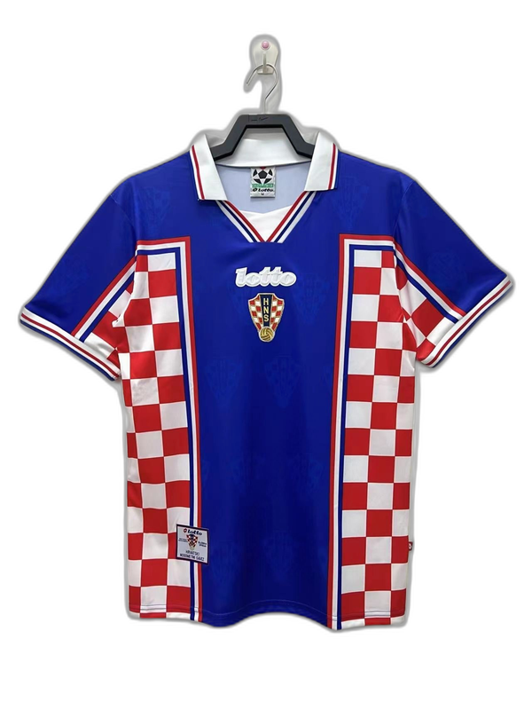 Croatia 1998 II Away Jersey - Retro Version
