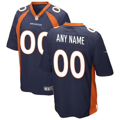 Denver Broncos - Camiseta alternativa personalizada de la NFL - Azul marino