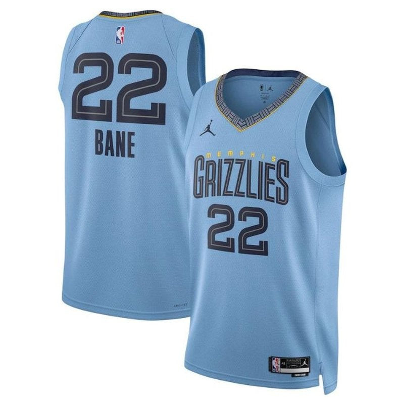 Camiseta unisex de la NBA Desmond Bane de los Memphis Grizzlies 2023, edición especial, azul claro