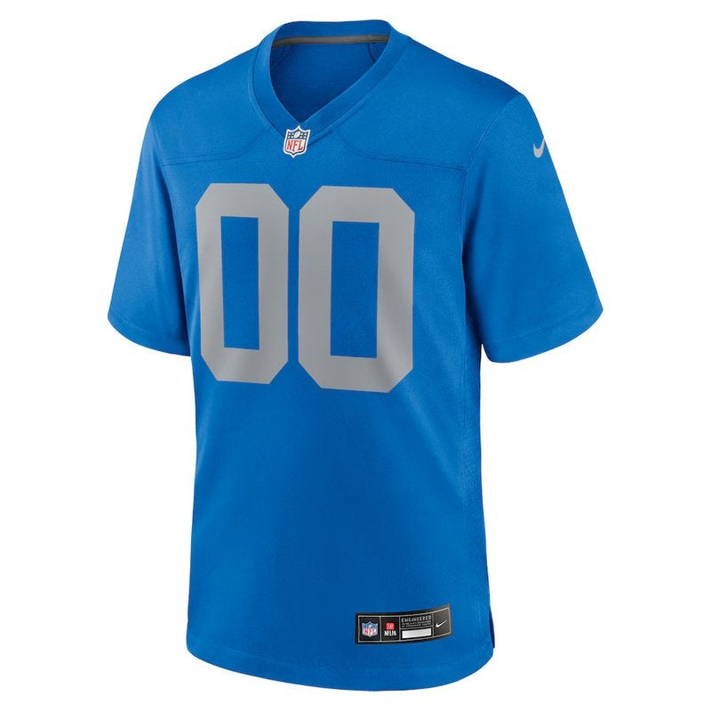 Detroit Lions - Camiseta personalizada de juego alternativo de la NFL - Azul