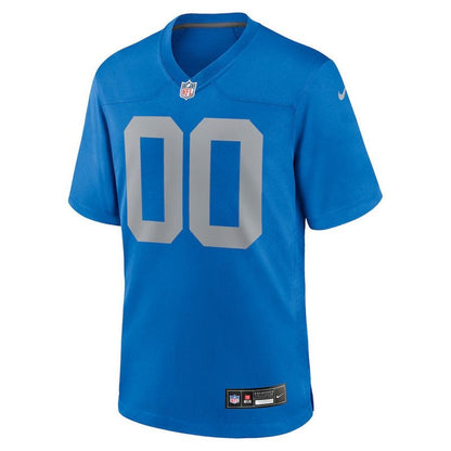 Detroit Lions - Camiseta personalizada de juego alternativo de la NFL - Azul