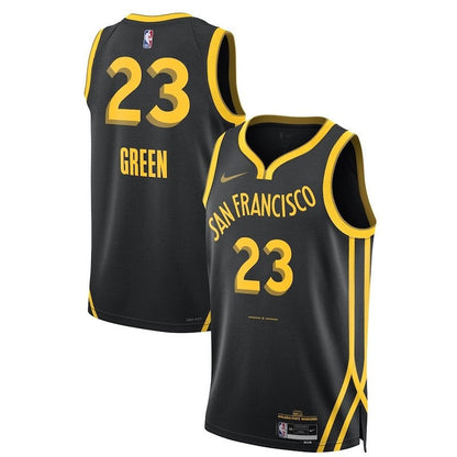 Camiseta unisex de la NBA Draymond Green Golden State Warriors 23/24 - Negra - Edición City
