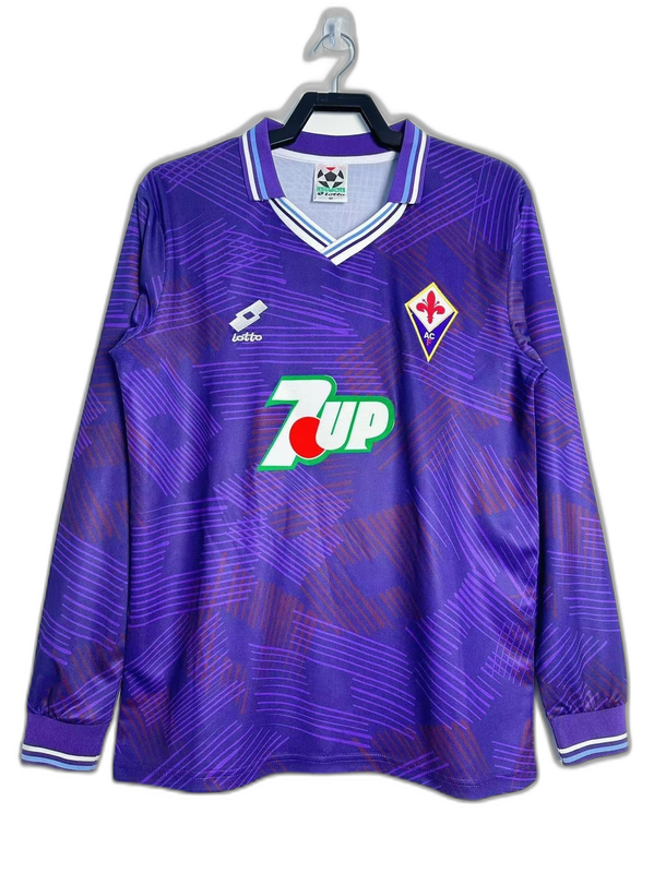 Camiseta local de la Fiorentina 92/93 I - Versión retro de manga larga