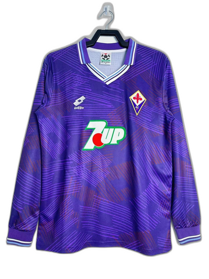 Camiseta local de la Fiorentina 92/93 I - Versión retro de manga larga
