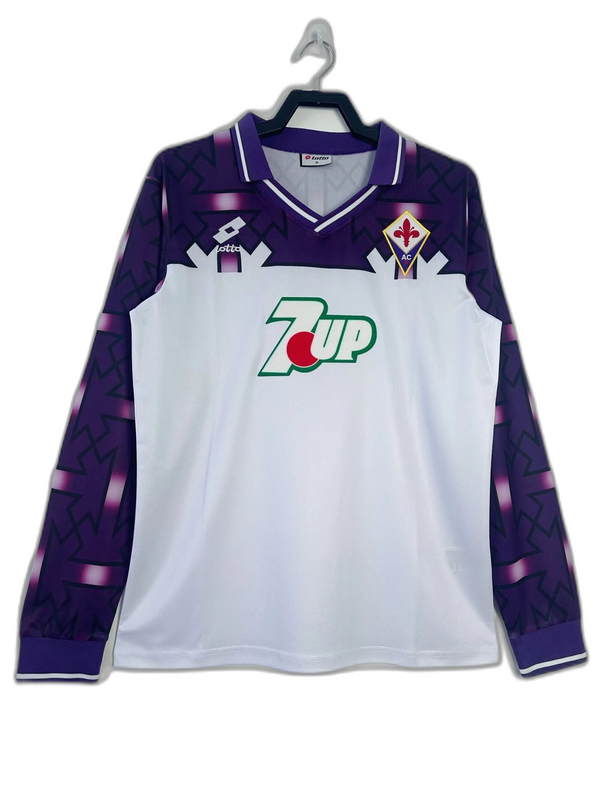 Camiseta visitante de la Fiorentina 92/93 II - Versión retro de manga larga
