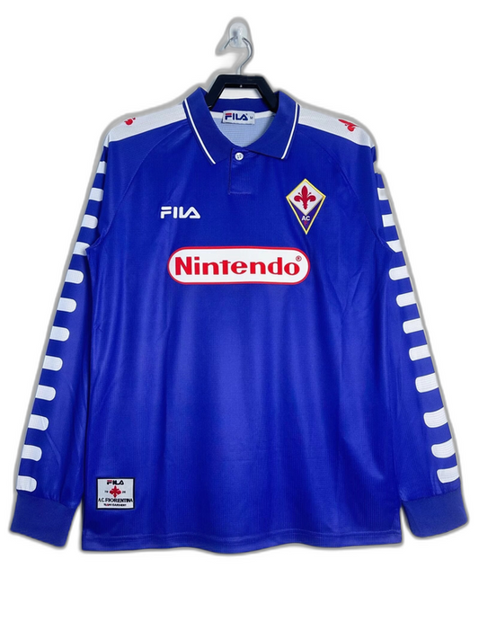 Camiseta local de la Fiorentina 98/99 I - Versión retro de manga larga