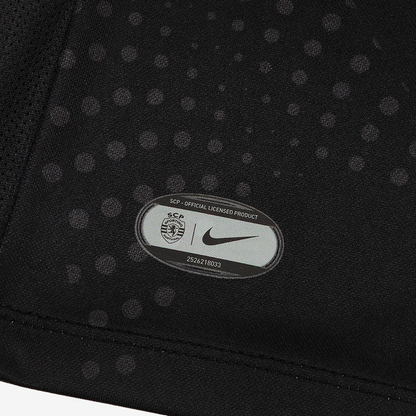 Equipación infantil negra de visitante del Sporting 2025/26 - ¡NUEVO LANZAMIENTO! 🔥💚 