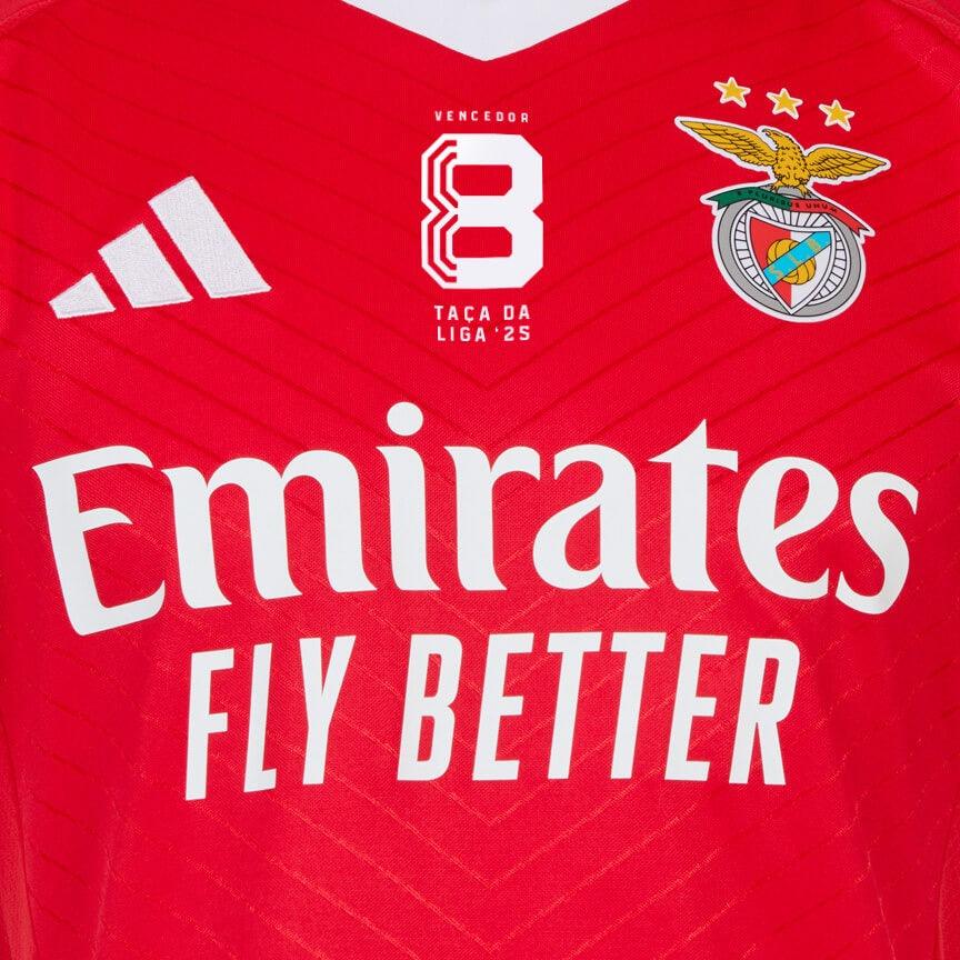 Camisola Benfica Principal Taça da Liga 2025 - MODELO EXCLUSIVO! 🔥🦅