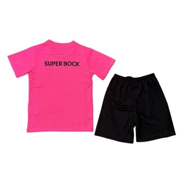 Conjunto Infantil Sporting Outubro Rosa 2024/25 - ÚLTIMAS UNIDADES! 🔥💖