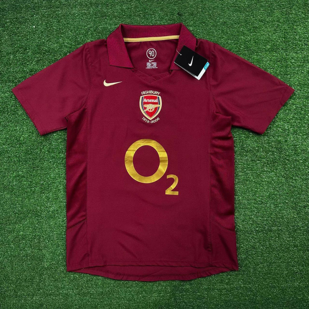 HENRY #14 Arsenal Retro Jersey Home 2005/06