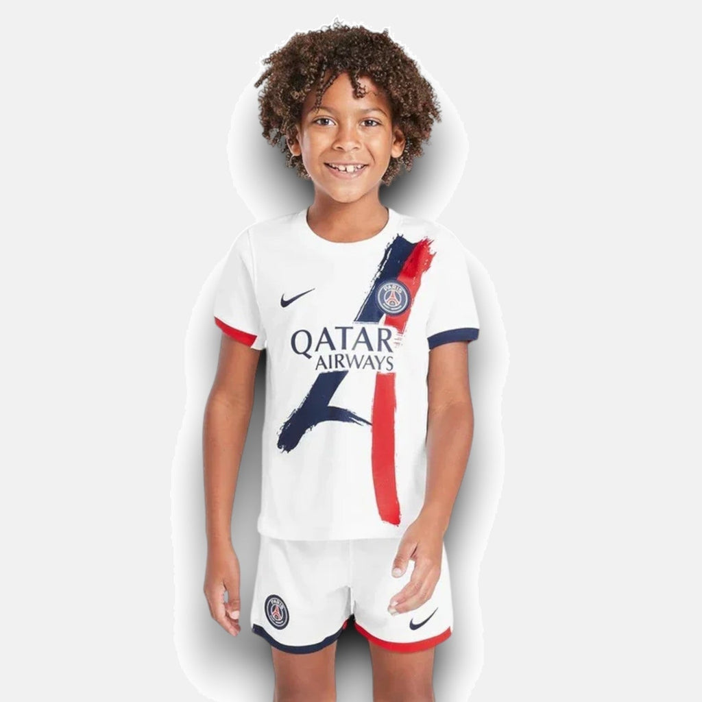 Kids Paris Saint Germain Away Kit 2025/26