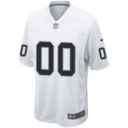 Camiseta personalizada de la NFL de los Las Vegas Raiders - Blanca
