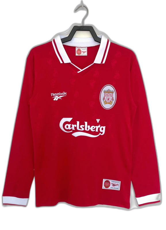 Camiseta local del Liverpool 96/97 - Versión retro de manga larga