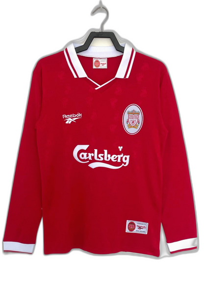 Camiseta local del Liverpool 96/97 - Versión retro de manga larga