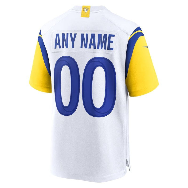 Camiseta personalizada alternativa de la NFL de Los Angeles Rams - Blanca