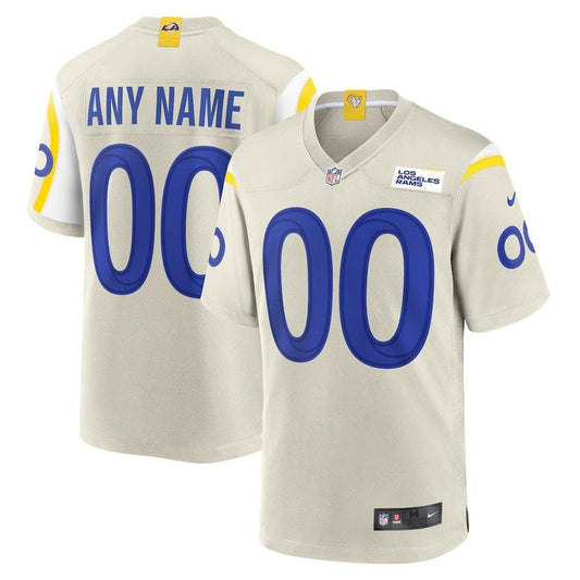 Camiseta personalizada de la NFL de Los Angeles Rams - Bone