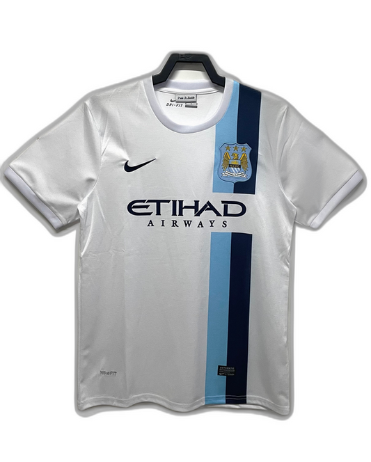 Camiseta de visitante del Manchester City 13/14 II - Versión retro
