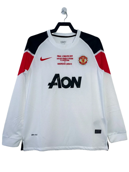 Manchester United 10/11 II Away Jersey - Long Sleeve Retro Version