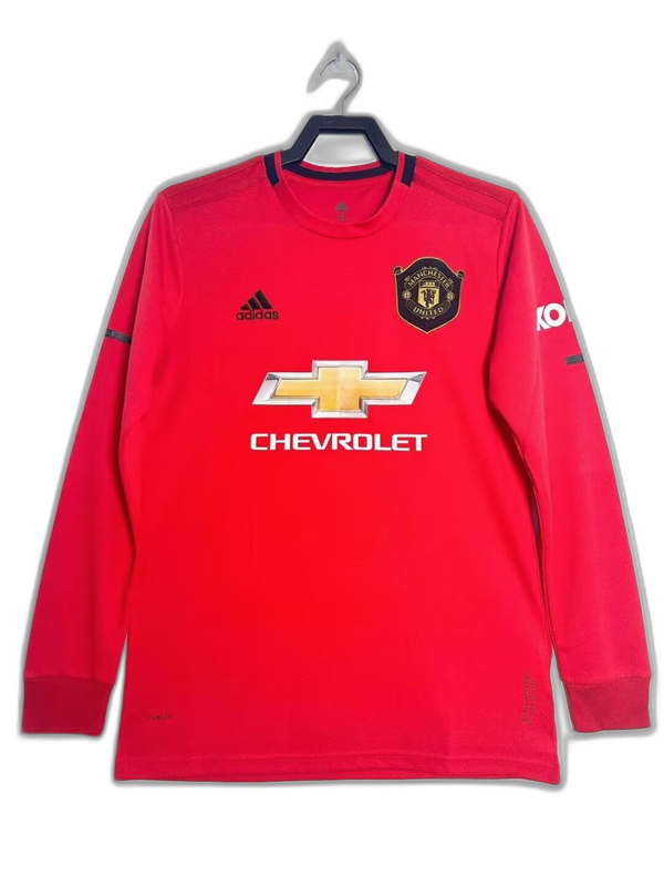 Manchester United 19/20 I Home Jersey - Long Sleeve Retro Version