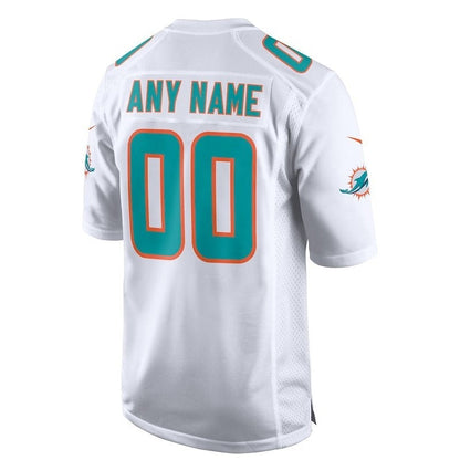 Miami Dolphins - Camiseta personalizada de la NFL - Blanca