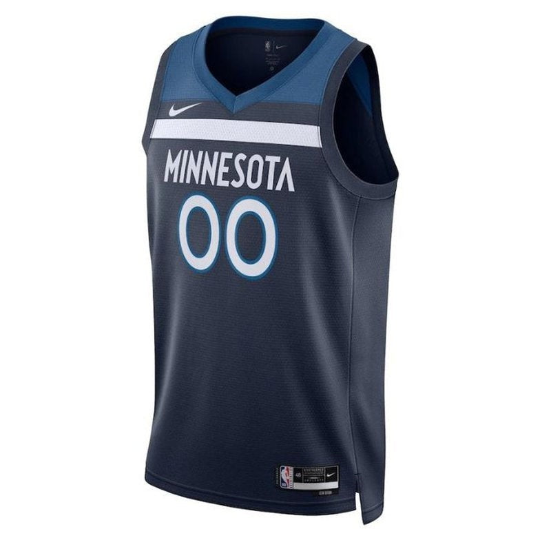 Camiseta unisex de la NBA Minnesota Timberwolves 2023, color azul marino - Edición Icon