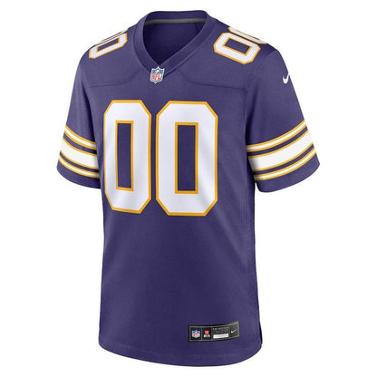 Minnesota Vikings - Camiseta clásica personalizada de la NFL - Morada