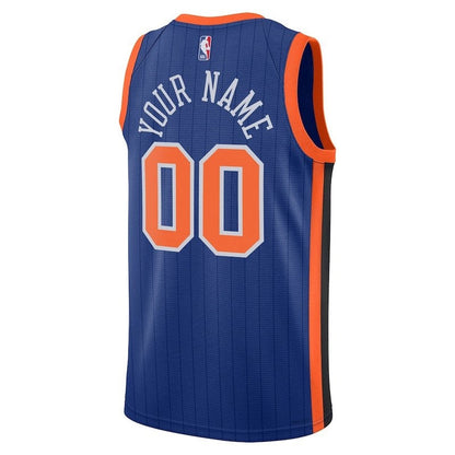 Camiseta NBA unisex de los New York Knicks 23/24 - Azul - Edición Ciudad