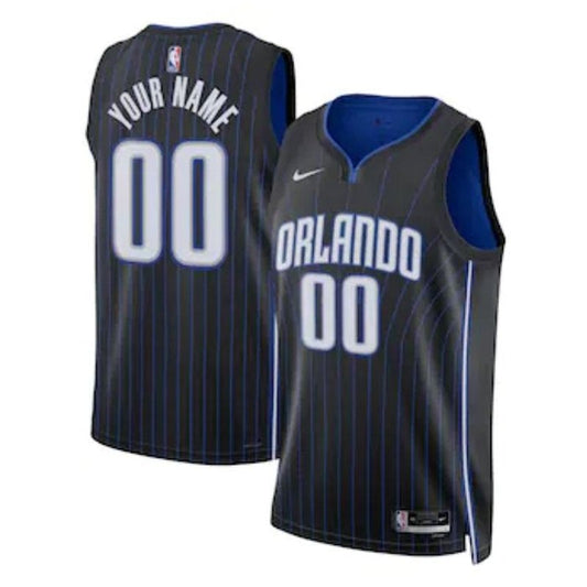 Camiseta unisex de la NBA Orlando Magic 2023, negra - Edición Icon