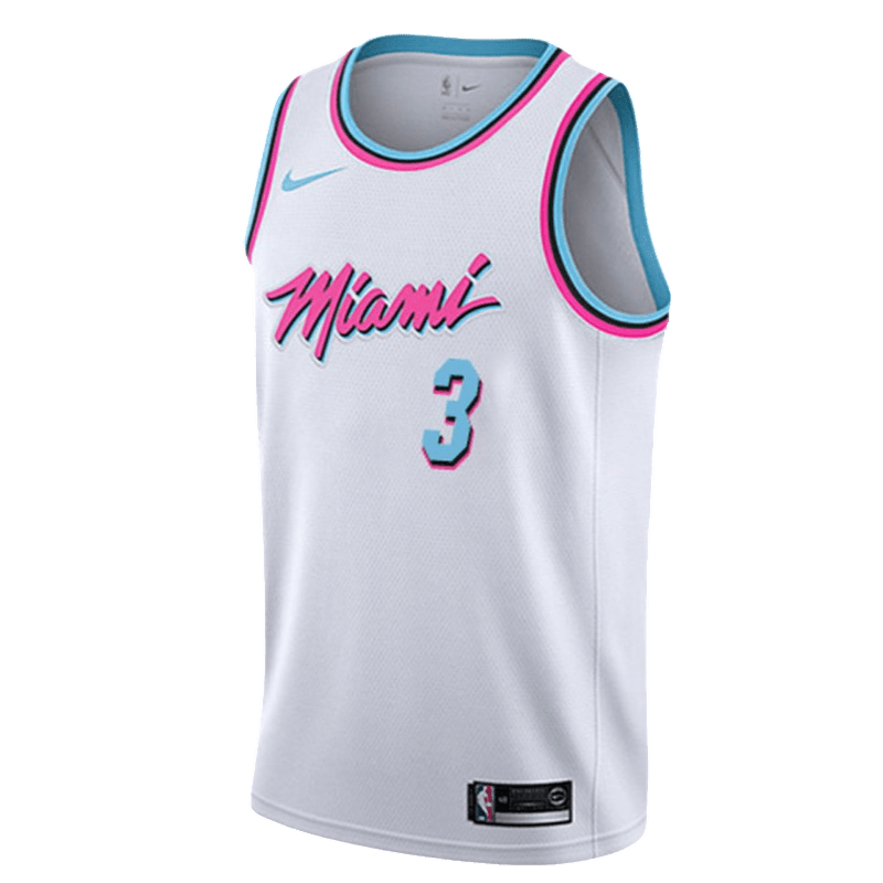 Miami Heat Dwyane Wade Nike Edition - White