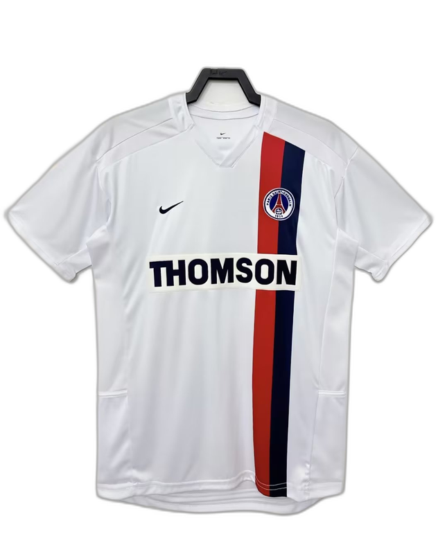 Camiseta de visitante del Paris Saint-Germain (PSG) 02/03 II - Versión retro