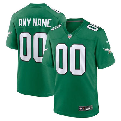Philadelphia Eagles - Camiseta personalizada alternativa de Kelly para la NFL - Verde