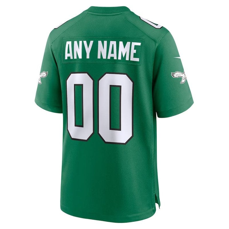 Philadelphia Eagles - Camiseta personalizada alternativa de Kelly para la NFL - Verde