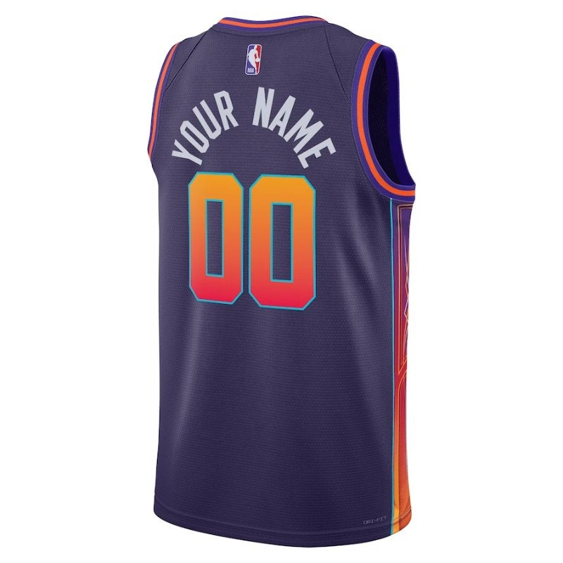 Camiseta unisex de la NBA de los Phoenix Suns (23/24) - Morada - Edición Ciudad