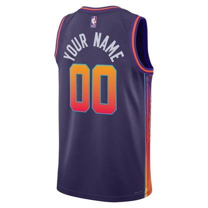 Camiseta unisex de la NBA de los Phoenix Suns (23/24) - Morada - Edición Ciudad