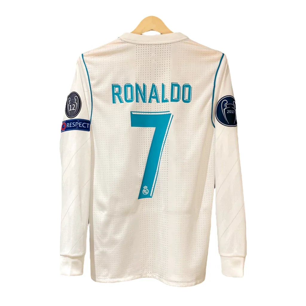 RONALDO #7 Real Madrid Home 2017-18 Player
