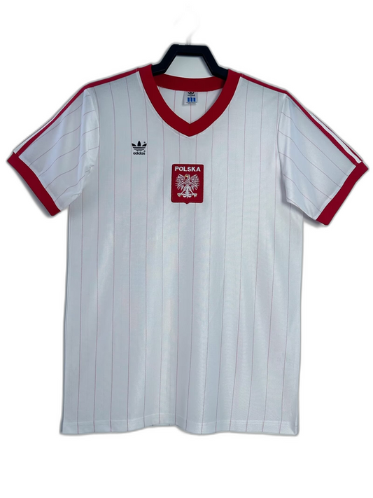 Camiseta local de Polonia 1982 - Versión retro