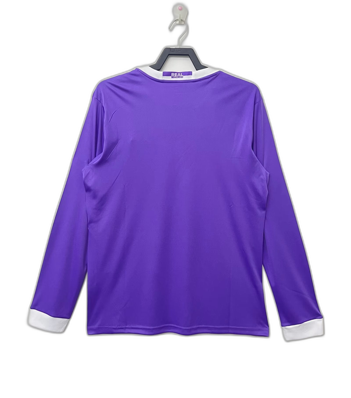 Real Madrid 16/17 II Away Jersey - Long Sleeve Retro Version