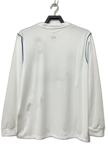 Real Madrid 17/18 I Home Jersey - Long Sleeve Retro Version