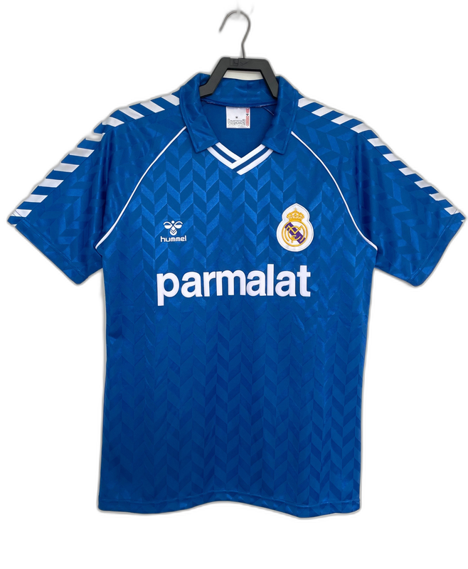 Real Madrid 86/87 II Away Jersey - Retro Version
