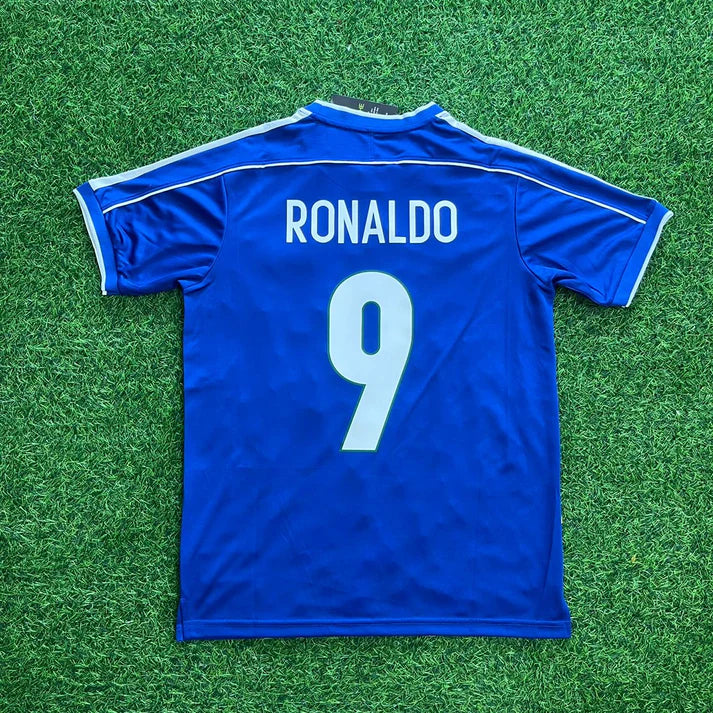 Brazil 2002 II Away Jersey - Retro Version