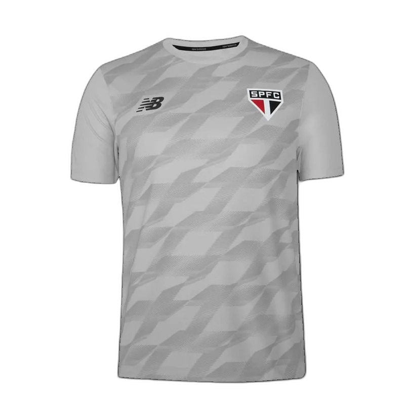 Camiseta gris de entrenamiento del Sao Paulo 24/25 (versión para aficionados)