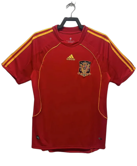 Spain 2008 I Home Jersey - Retro Version